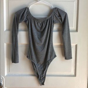 Nastygal grey bodysuit